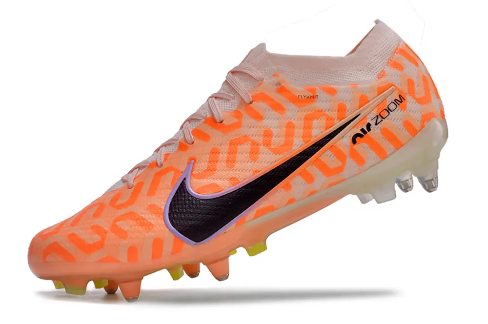 Nike Air Zoom Mercurial Vapor 15 Elite SG - Orange/Neon Yellow/Navy Blue
