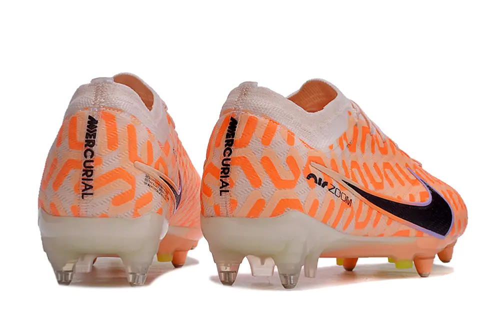 Nike Air Zoom Mercurial Vapor 15 Elite SG - Orange/Neon Yellow/Navy Blue