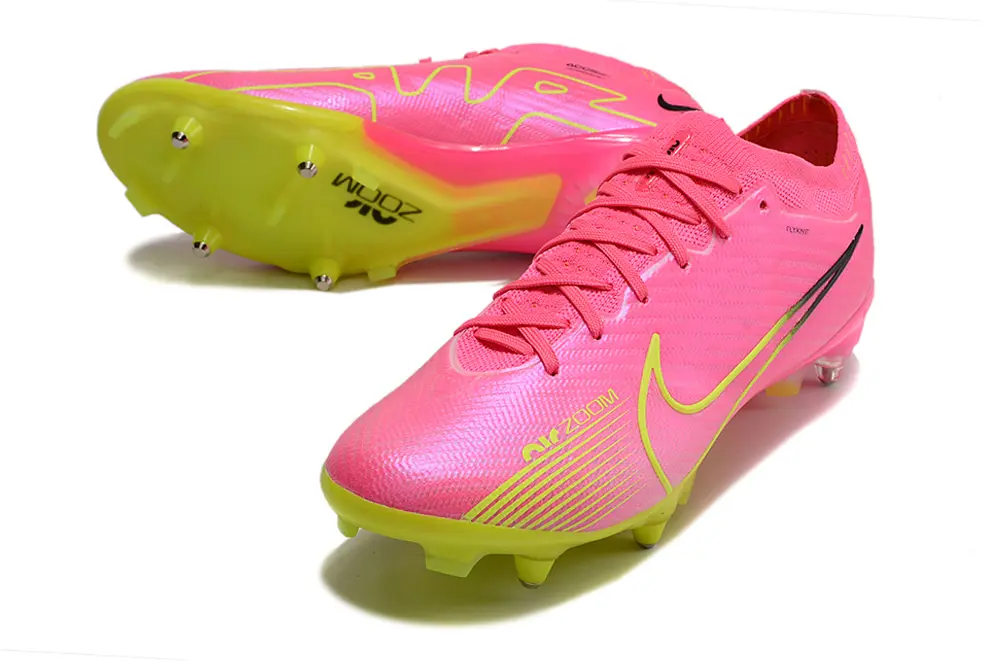 Nike Air Zoom Mercurial Vapor 15 Elite SG - Pink/Lime Green/Black