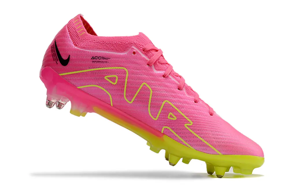 Nike Air Zoom Mercurial Vapor 15 Elite SG - Pink/Lime Green/Black
