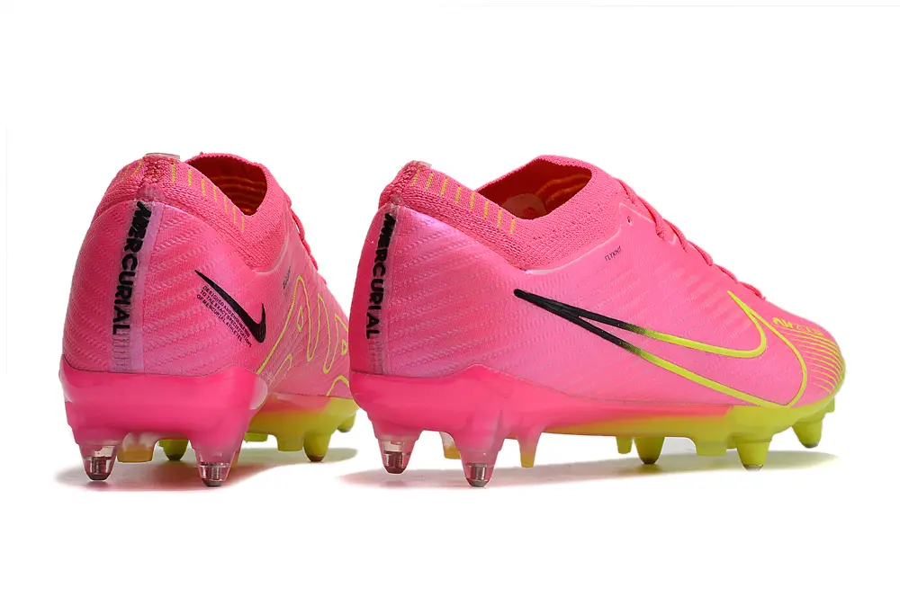 Nike Air Zoom Mercurial Vapor 15 Elite SG - Pink/Lime Green/Black