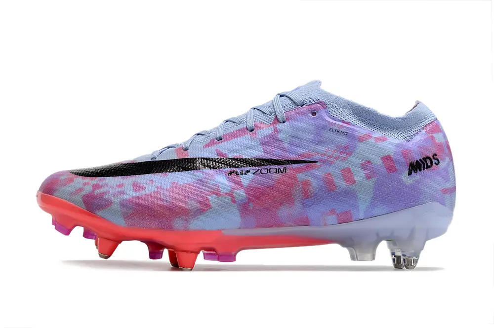 Nike Air Zoom Mercurial Vapor 15 Elite SG - Blue/Pastel Purple/Coral Pink