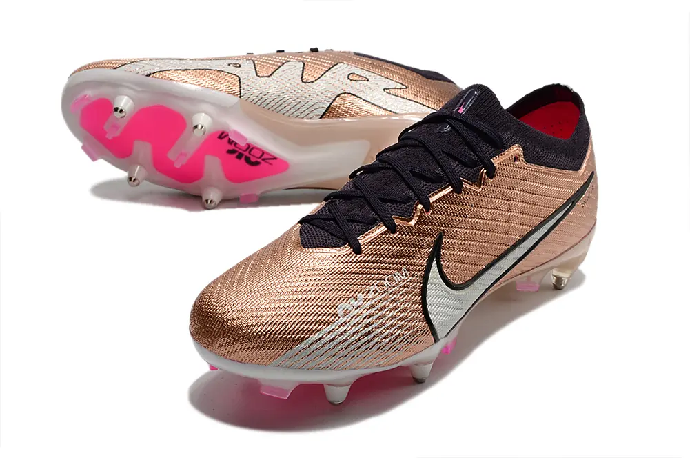 Nike Air Zoom Mercurial Vapor 15 Elite SG - Bronze/Rose Gold/Pink