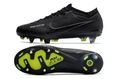 Nike Air Zoom Mercurial Vapor 15 Elite SG - Black/Electric Green/Shadow Black