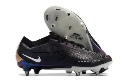 Nike Air Zoom Mercurial Vapor 15 Elite SG - Black/Deep Purple/Metallic Bronze