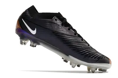 Nike Air Zoom Mercurial Vapor 15 Elite SG - Black/Deep Purple/Metallic Bronze