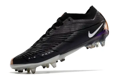 Nike Air Zoom Mercurial Vapor 15 Elite SG - Black/Deep Purple/Metallic Bronze