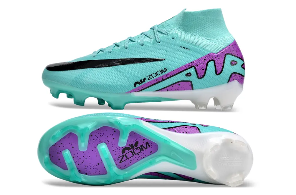 Nike Air Zoom Mercurial Superfly 9 Elite FG - Aqua/Vibrant Purple/Black