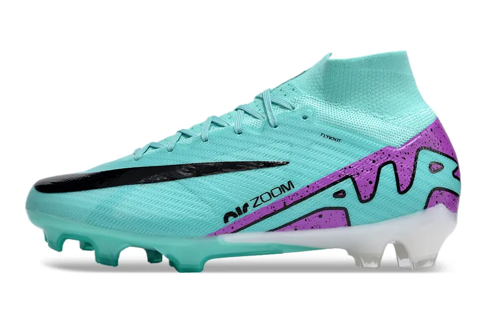 Nike Air Zoom Mercurial Superfly 9 Elite FG - Aqua/Vibrant Purple/Black