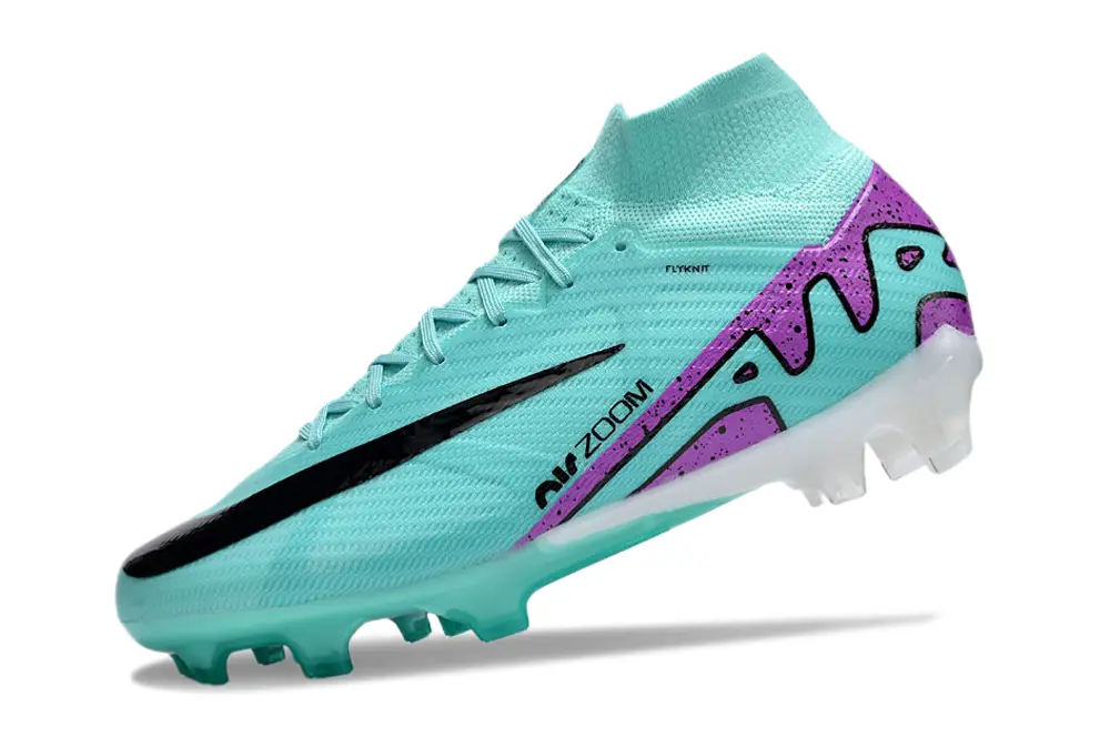 Nike Air Zoom Mercurial Superfly 9 Elite FG - Aqua/Vibrant Purple/Black