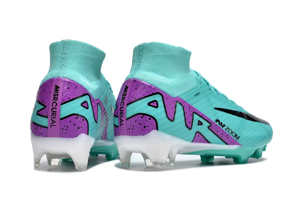 Nike Air Zoom Mercurial Superfly 9 Elite FG - Aqua/Vibrant Purple/Black