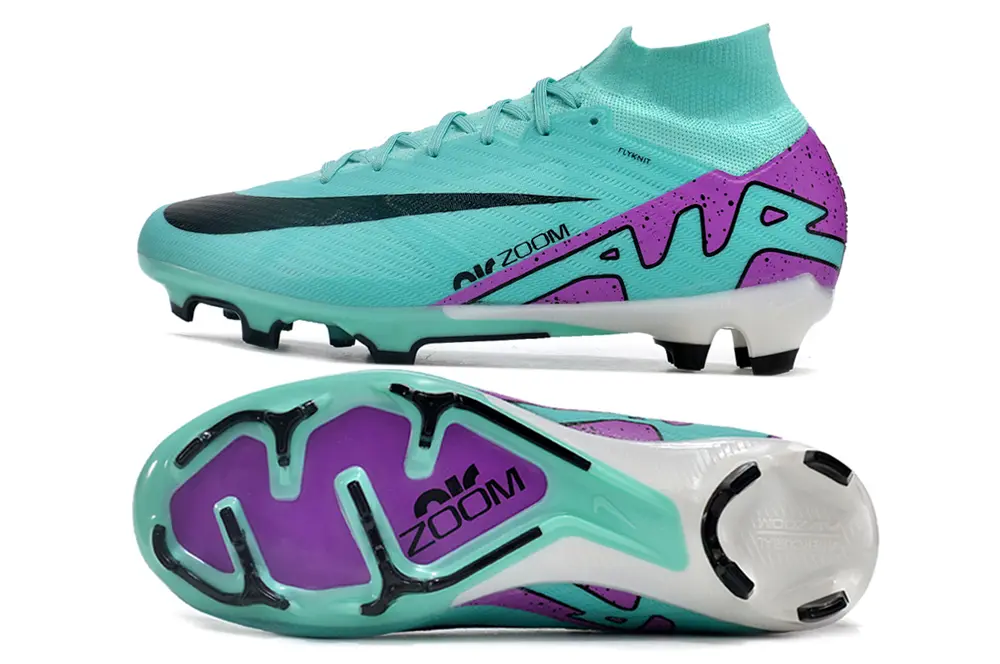 Nike Air Zoom Mercurial Superfly 9 Elite FG - Aqua/Vibrant Purple/Black
