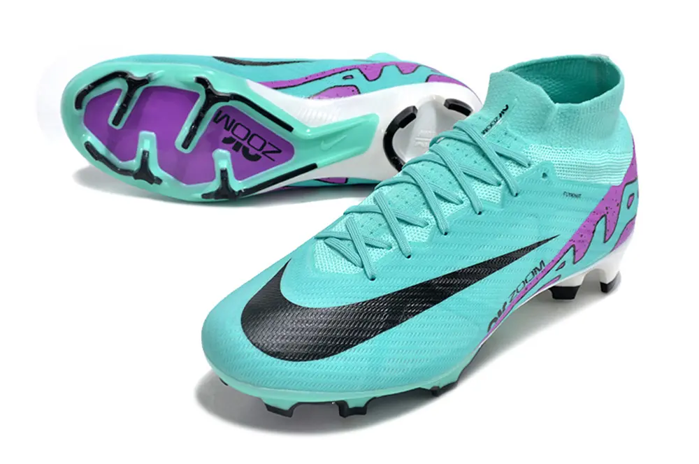 Nike Air Zoom Mercurial Superfly 9 Elite FG - Aqua/Vibrant Purple/Black