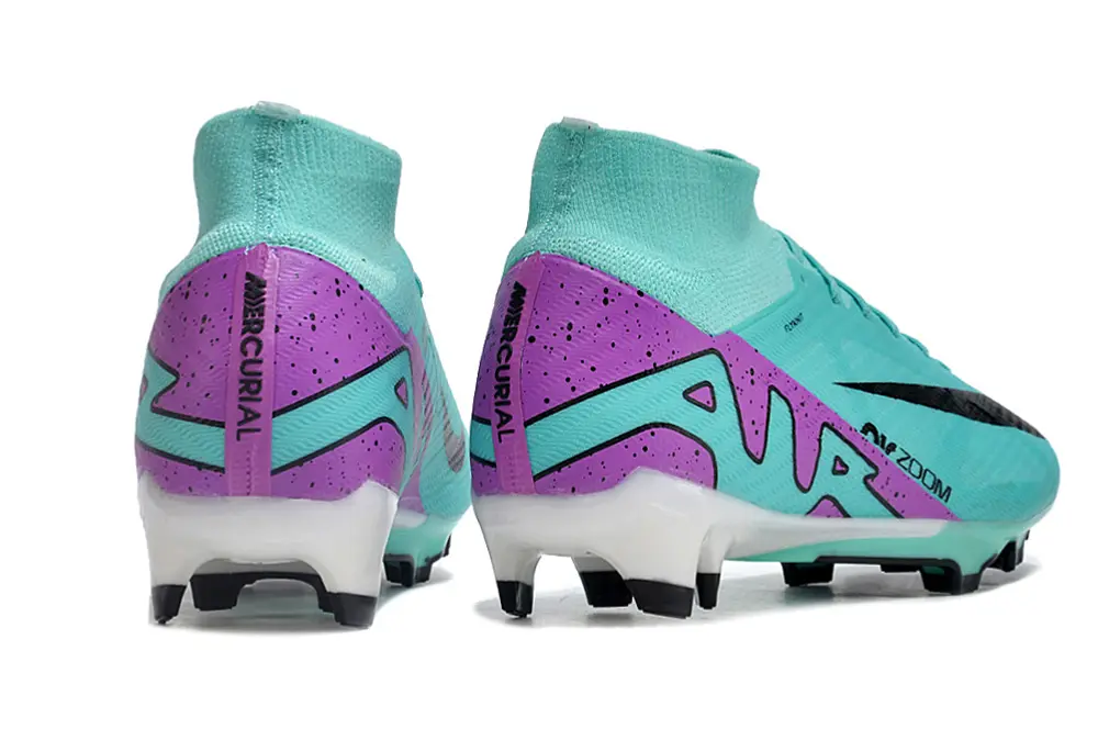 Nike Air Zoom Mercurial Superfly 9 Elite FG - Aqua/Vibrant Purple/Black