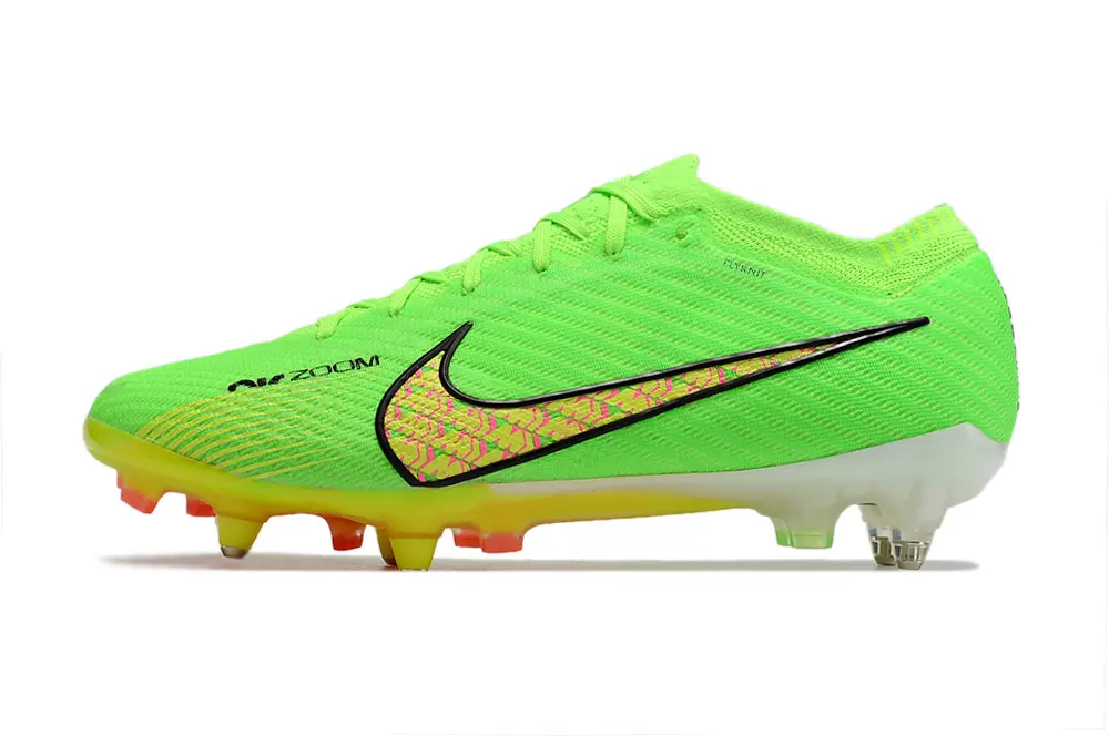 Nike Air Zoom Mercurial Vapor 15 Elite SG - Green/Vibrant Lime/Neon Pink