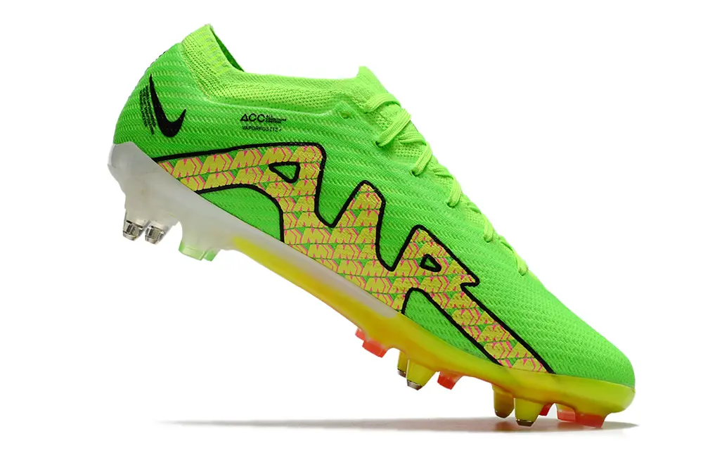 Nike Air Zoom Mercurial Vapor 15 Elite SG - Green/Vibrant Lime/Neon Pink