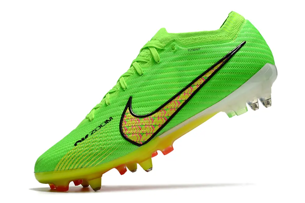 Nike Air Zoom Mercurial Vapor 15 Elite SG - Green/Vibrant Lime/Neon Pink
