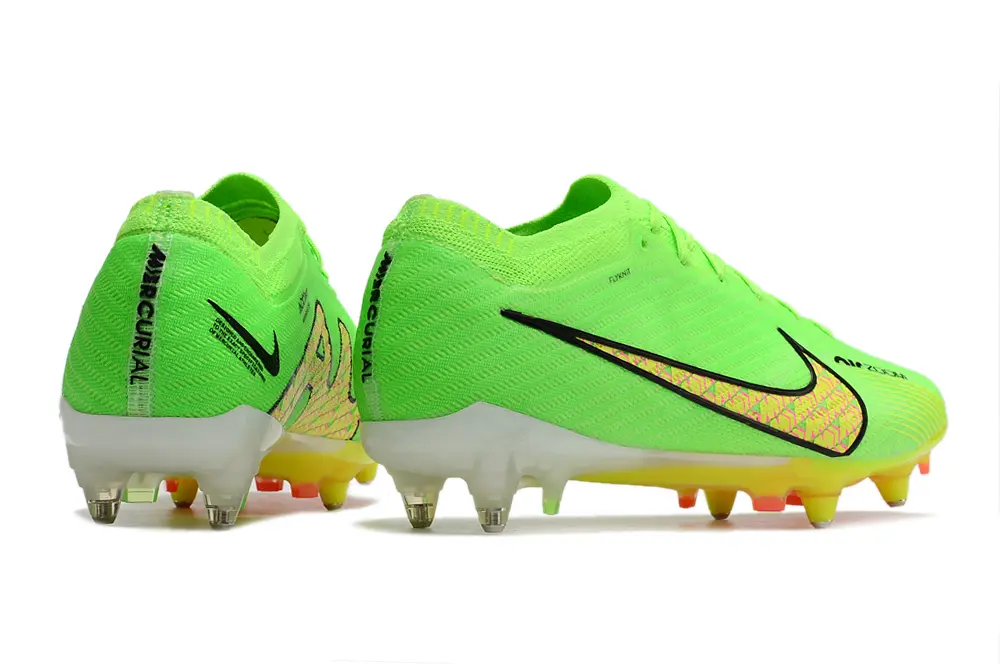 Nike Air Zoom Mercurial Vapor 15 Elite SG - Green/Vibrant Lime/Neon Pink