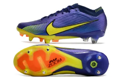 Nike Air Zoom Mercurial Vapor 15 Elite SG - Purple/Electric Yellow/Radiant Orange