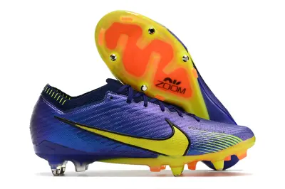 Nike Air Zoom Mercurial Vapor 15 Elite SG - Purple/Electric Yellow/Radiant Orange
