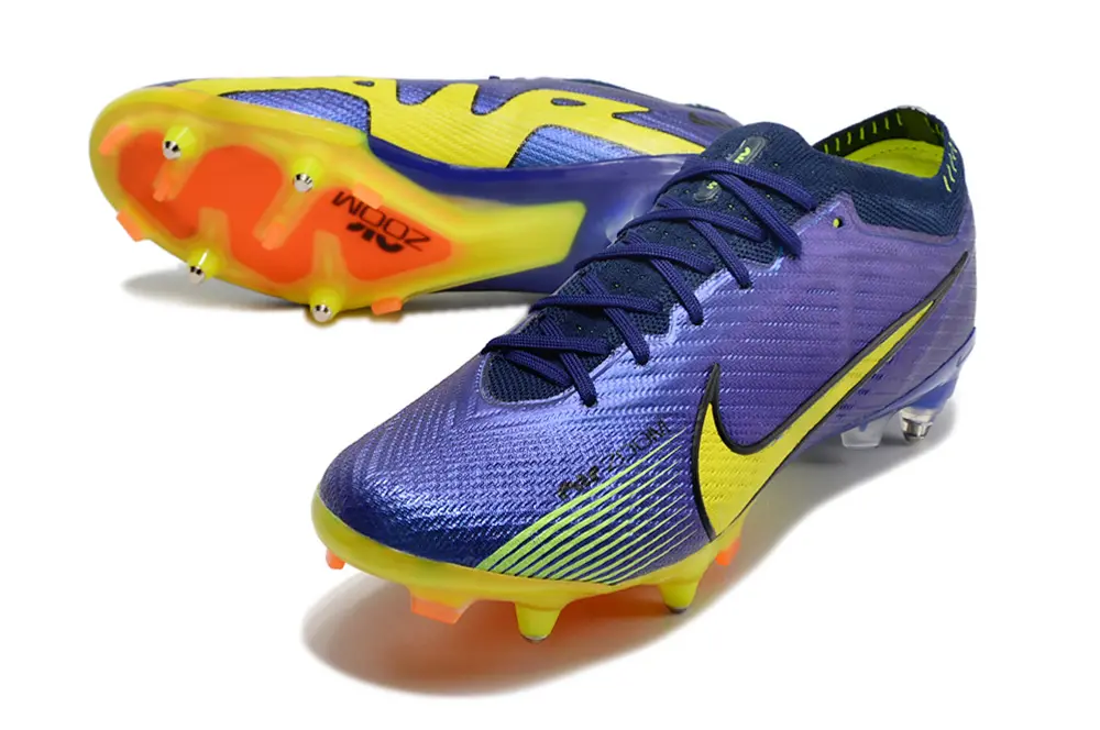 Nike Air Zoom Mercurial Vapor 15 Elite SG - Purple/Electric Yellow/Radiant Orange