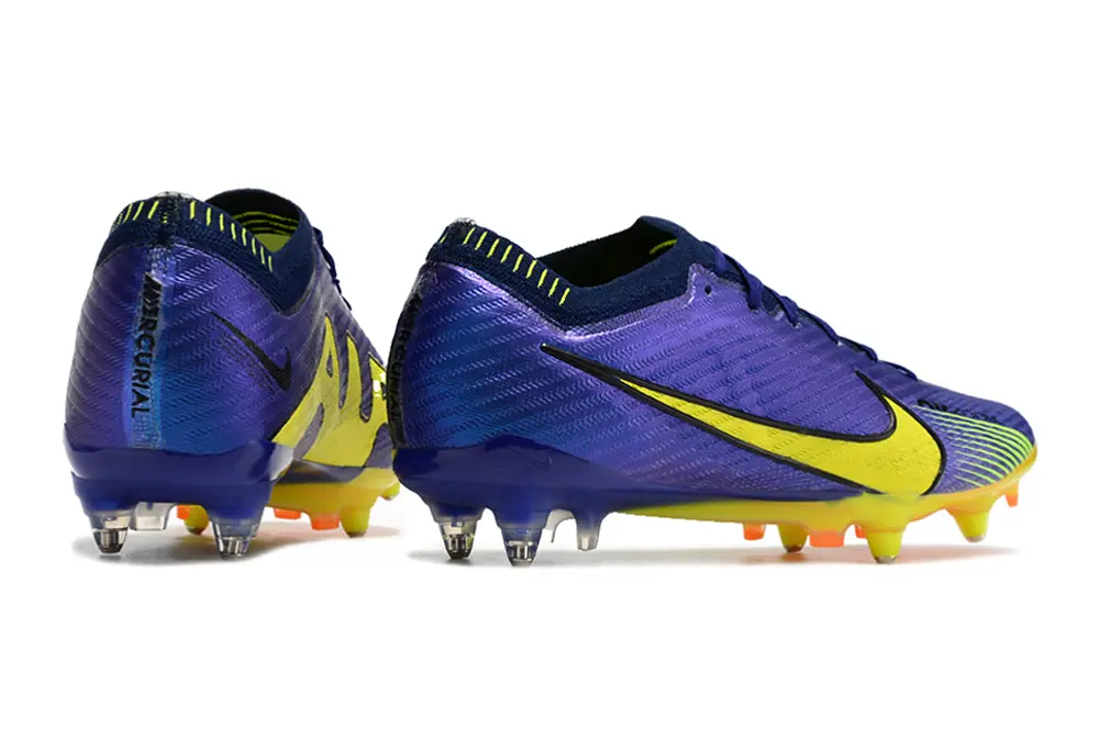 Nike Air Zoom Mercurial Vapor 15 Elite SG - Purple/Electric Yellow/Radiant Orange