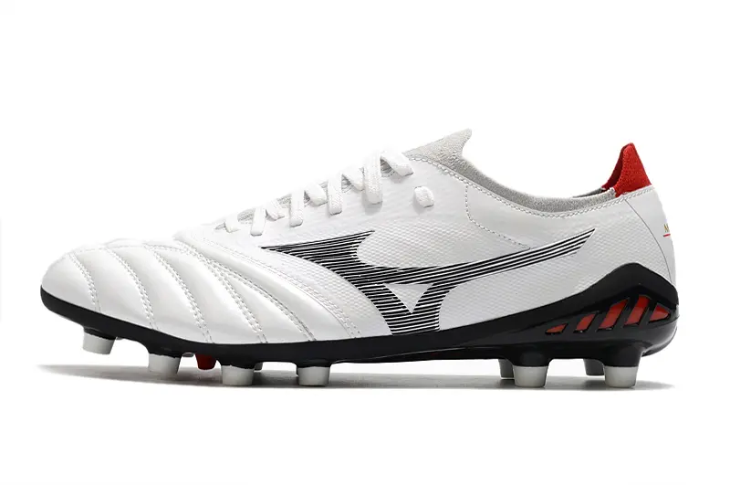 Mizuno Morelia Neo 3 Beta FG - White/Crimson Red/Jet Black