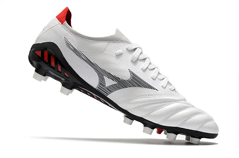 Mizuno Morelia Neo 3 Beta FG - White/Crimson Red/Jet Black