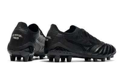 Mizuno Morelia Neo 3 Beta FG - Black/Midnight Shadow/Graphite Black