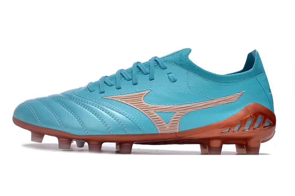 Mizuno Morelia Neo 3 Beta FG - Aqua/Copper/Light Blue