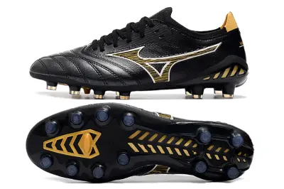 Mizuno Morelia Neo 3 Beta FG - Black/Gold/Black