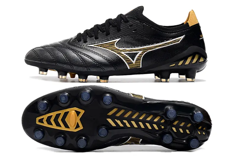 Mizuno Morelia Neo 3 Beta FG - Black/Gold/Black