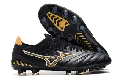 Mizuno Morelia Neo 3 Beta FG - Black/Gold/Black