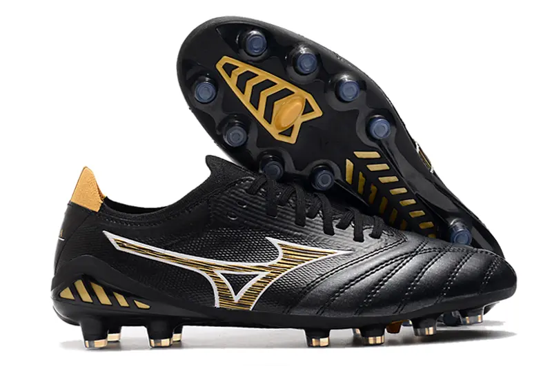 Mizuno Morelia Neo 3 Beta FG - Black/Gold/Black
