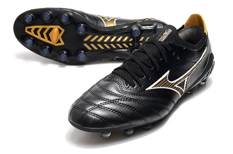 Mizuno Morelia Neo 3 Beta FG - Black/Gold/Black