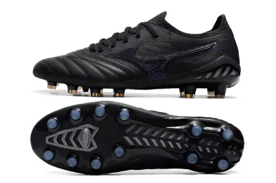 Mizuno Morelia Neo 3 Beta FG - Black/Midnight Black/Graphite Grey