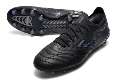 Mizuno Morelia Neo 3 Beta FG - Black/Midnight Black/Graphite Grey