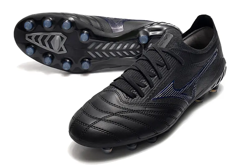Mizuno Morelia Neo 3 Beta FG - Black/Midnight Black/Graphite Grey