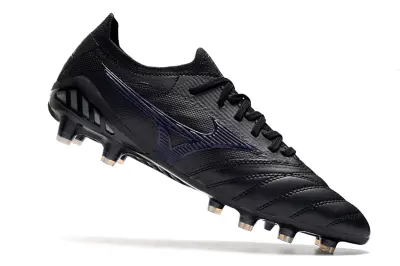 Mizuno Morelia Neo 3 Beta FG - Black/Midnight Black/Graphite Grey