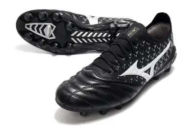 Mizuno Morelia Neo 3 Beta FG - Black/Midnight Shadow/Silver Lining