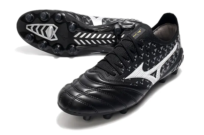 Mizuno Morelia Neo 3 Beta FG - Black/Midnight Shadow/Silver Lining