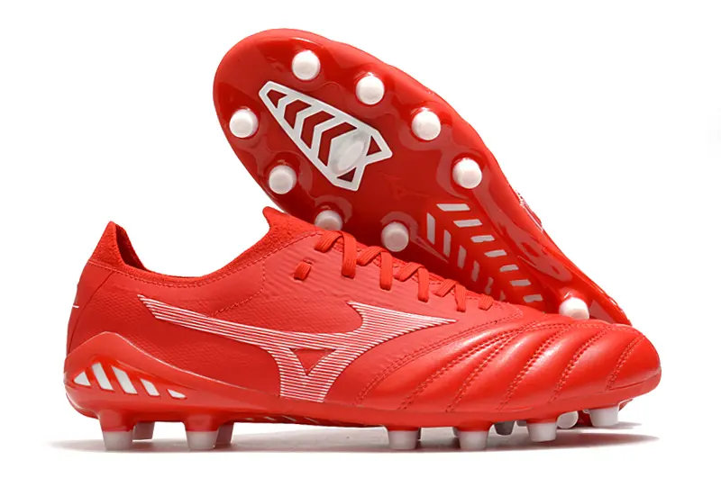 Mizuno Morelia Neo 3 Beta FG - Red/Fiery Red/Crimson Blaze