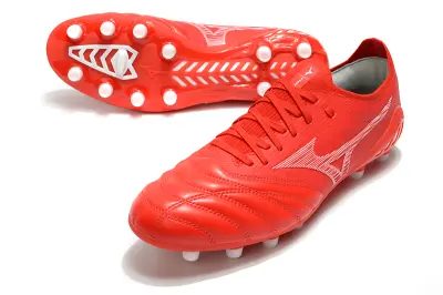 Mizuno Morelia Neo 3 Beta FG - Red/Fiery Red/Crimson Blaze