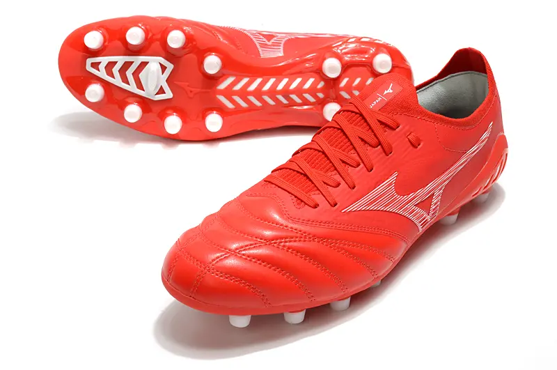 Mizuno Morelia Neo 3 Beta FG - Red/Fiery Red/Crimson Blaze