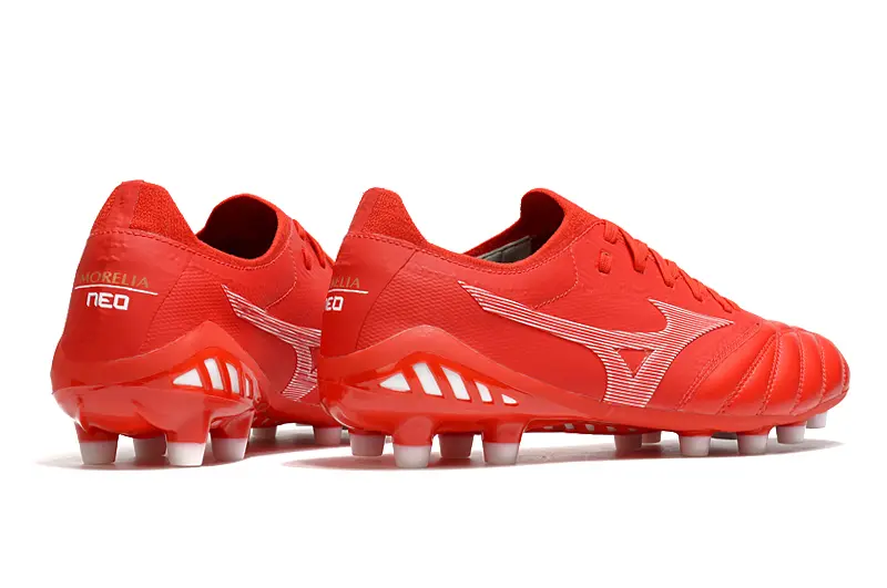 Mizuno Morelia Neo 3 Beta FG - Red/Fiery Red/Crimson Blaze