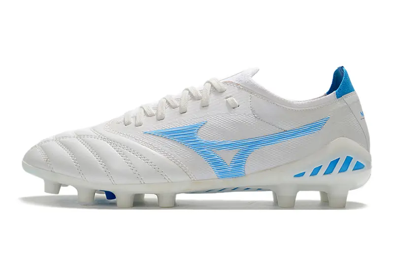 Mizuno Morelia Neo 3 Beta FG - White/Sky Blue/Crystal Blue