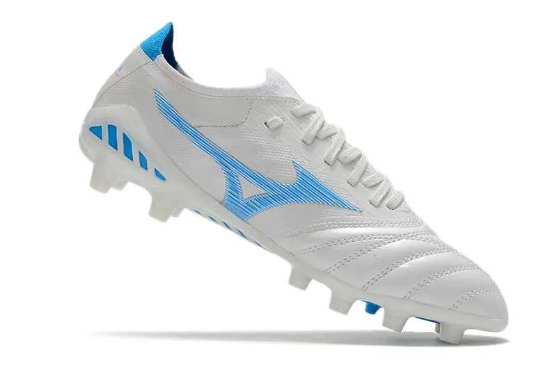 Mizuno Morelia Neo 3 Beta FG - White/Sky Blue/Crystal Blue