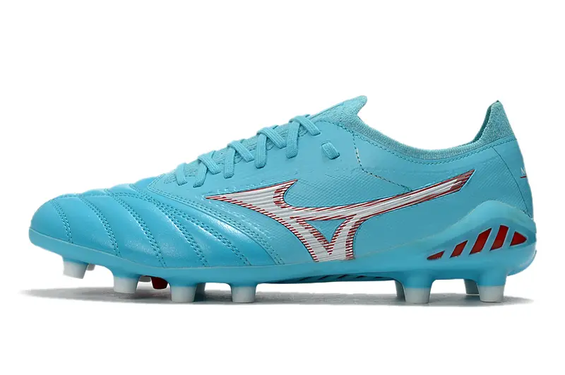 Mizuno Morelia Neo 3 Beta FG - Cyan/Ocean Breeze/Crimson Contrast
