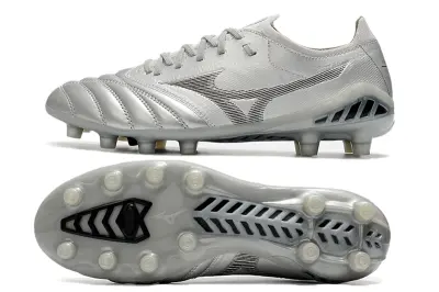 Mizuno Morelia Neo 3 Beta FG - Silver/Metallic Silver/Frosted Grey