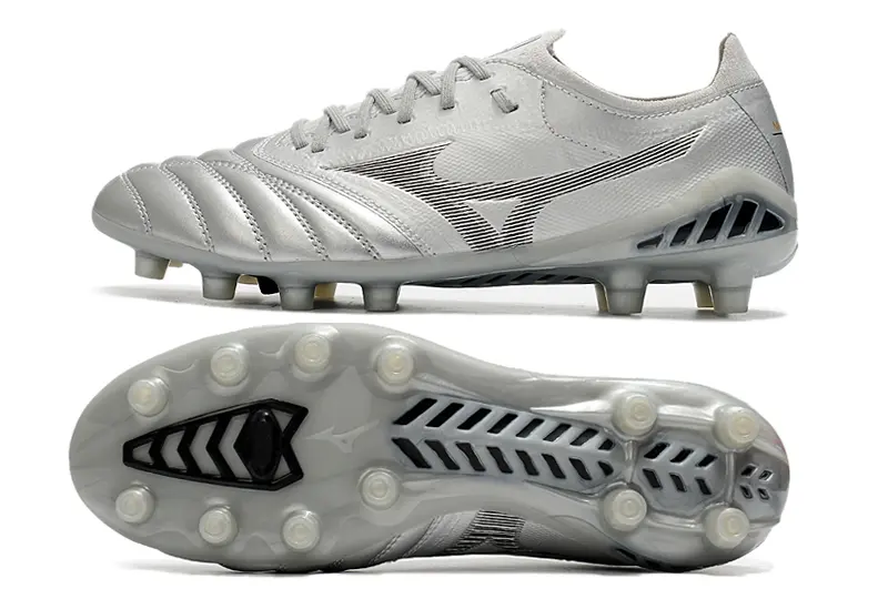 Mizuno Morelia Neo 3 Beta FG - Silver/Metallic Silver/Frosted Grey